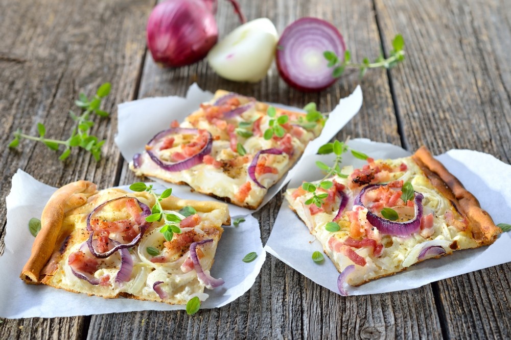 Elsässer Flammkuchen