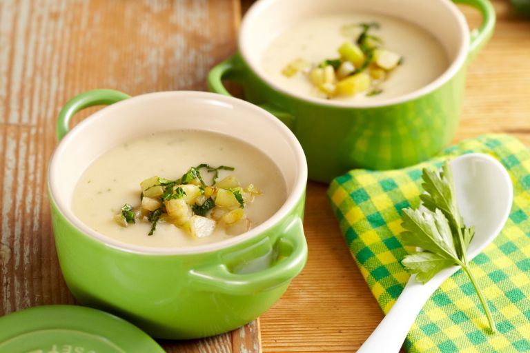 Kohlrabi-Cremesuppe